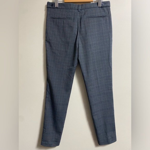 H&M Men’s Grey Plaid Skinny Fit Dress Pants Size 30 - Picture 2 of 3